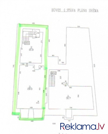 Tirdzniecības/kafejnīcas telpas Vecrīgā.  + 1. stāvā 50 m2. + Pagrabstāvā 47 m2.  + Ieeja Rīga - foto 9