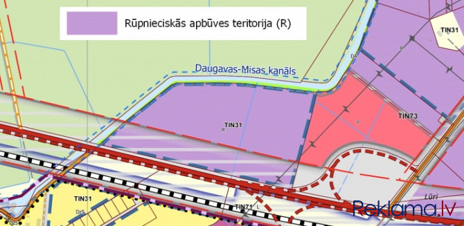 Pārdodam fasādes zemes gabalu A5 šosejas malā.  Pēc Ķekavas pagasta teritoriālā plānojuma Ķekavas pagasts - foto 2