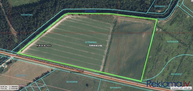 Pārdodam fasādes zemes gabalu A5 šosejas malā.  Pēc Ķekavas pagasta teritoriālā plānojuma Ķekavas pagasts - foto 1