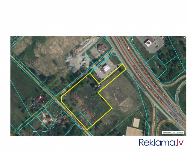 Земельный участок в Ulmaņa gatve, рядом с виадуком RIX.  + Разрешенное использование - Рига - изображение 2