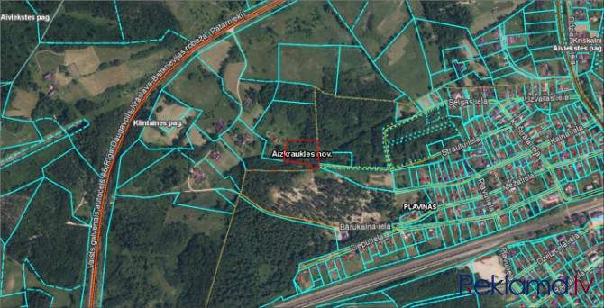 Pārdod zemesgabalu Pļaviņu pilsētas malā (oficiāli Klintaines pagasts). Zemes gabala Aizkraukle un Aizkraukles novads - foto 2