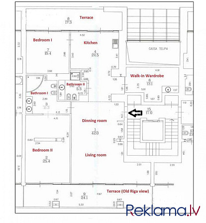 Проект - Kuģu 26 (Кугу 26), новостройка, фасадный дом, кирпичные стены, благоустроенный Рига - изображение 15