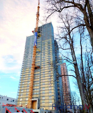 Projekts - Panorama Plaza, jaunceltne, monolīta betona sienas, labiekārtota apzaļumota Rīga - foto 11