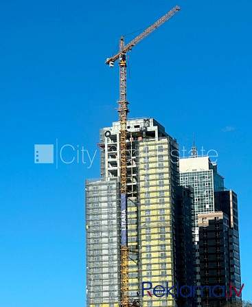 Projekts - Panorama Plaza, jaunceltne, monolīta betona sienas, labiekārtota apzaļumota Rīga - foto 13