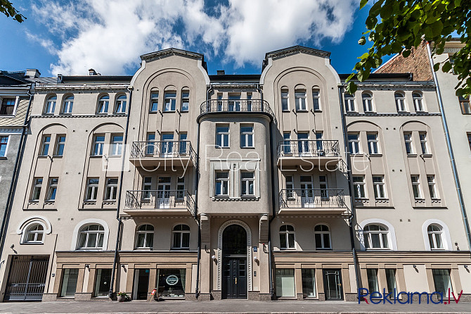 Projekts - Residence Lumiere, fasādes māja, renovēta māja, slēgts pagalms, garāžas vārti Rīga - foto 17