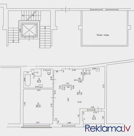 Projekts - Dārzaugļu 1, fasādes māja, renovēta māja, dzelzsbetona starp stāvu pārsegumi, Rīga - foto 19