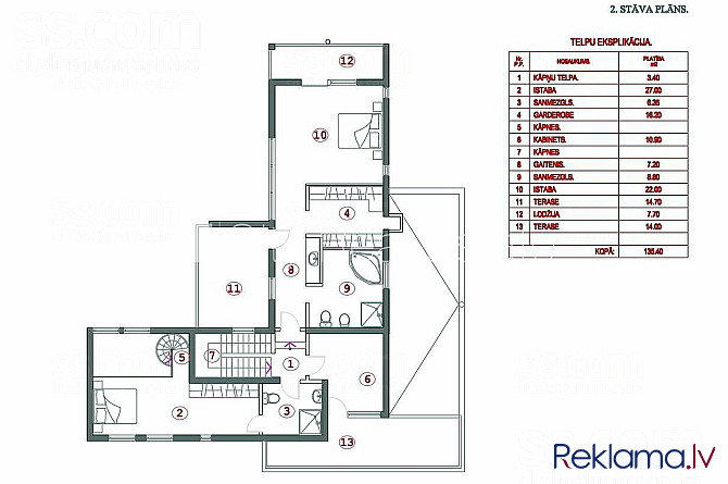 Fasādes māja, labiekārtota apzaļumota teritorija, vieta automašīnai, ir lifts, kāpņu telpa Rīga - foto 16