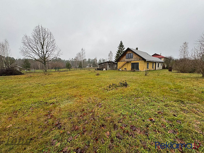 3800 m2 līdzens zemesgabals ar daļēji nepabeigtu māju Krustkalnos, Ķekavas nov., Vidiņi, Ķekavas pagasts - foto 1