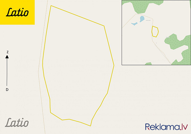 Pārdod apbūves zemi 15km no Alūksnes admin. centra, Kalncempju pagasta 