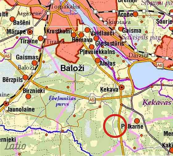 Pārdod komercapbūves zemi pie šosejas A7.
Atbilstoši Ķekavas jaunā detālplānojuma TIAN, zemes gabals Ķekavas pagasts