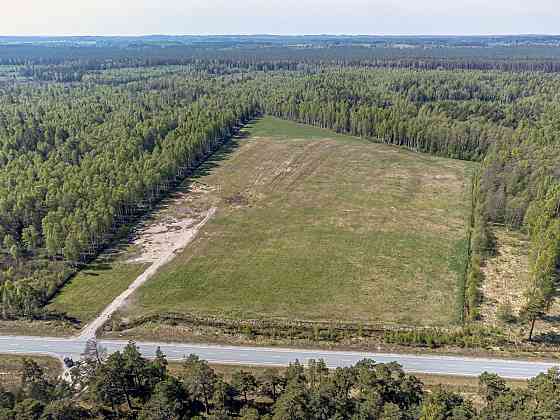 Pārdod 7.8 ha zemi, kas paredzēta apbūvei, Plieņciemā, 300 m no jūras. Zemes gabala izmantošanas ies Тукумс и Тукумский край